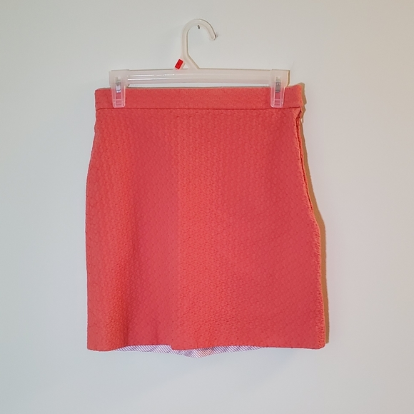 Brooks Brothers Red Fleece Rose Mini A-Line Skirt - Picture 3 of 14